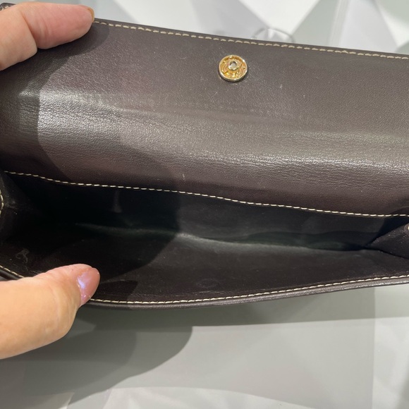 Authentic GUCCI GG Monogram Canvas Leather Heart Continental Full Length Wallet - Picture 13 of 15